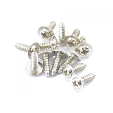 Viti autofilettanti testa flangiata 3x8 mm 10pz